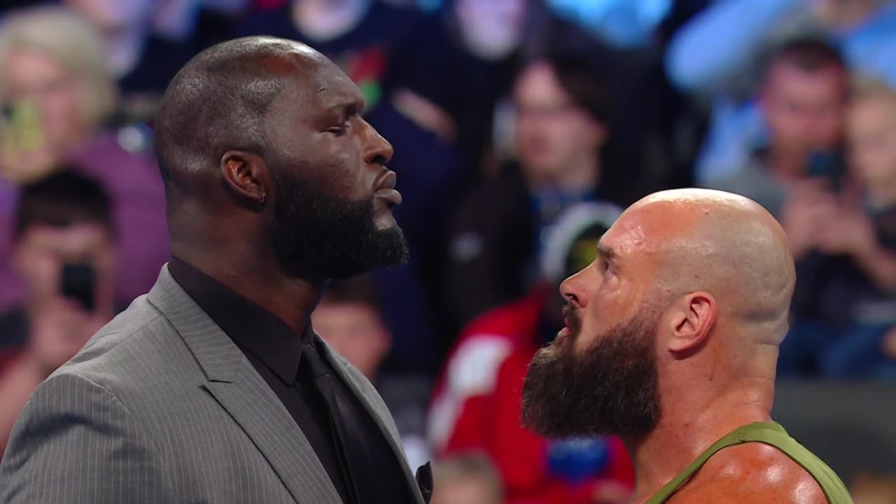 Braun Strowman and Omos will collide at WWE Crown Jewel