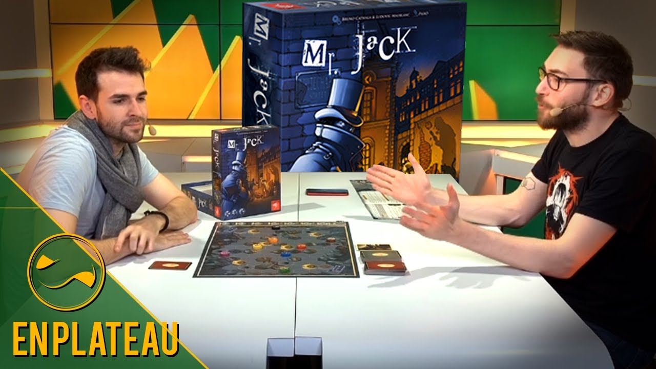 Découverte d'un jeu à deux, Mr. Jack ! - En Plateau
