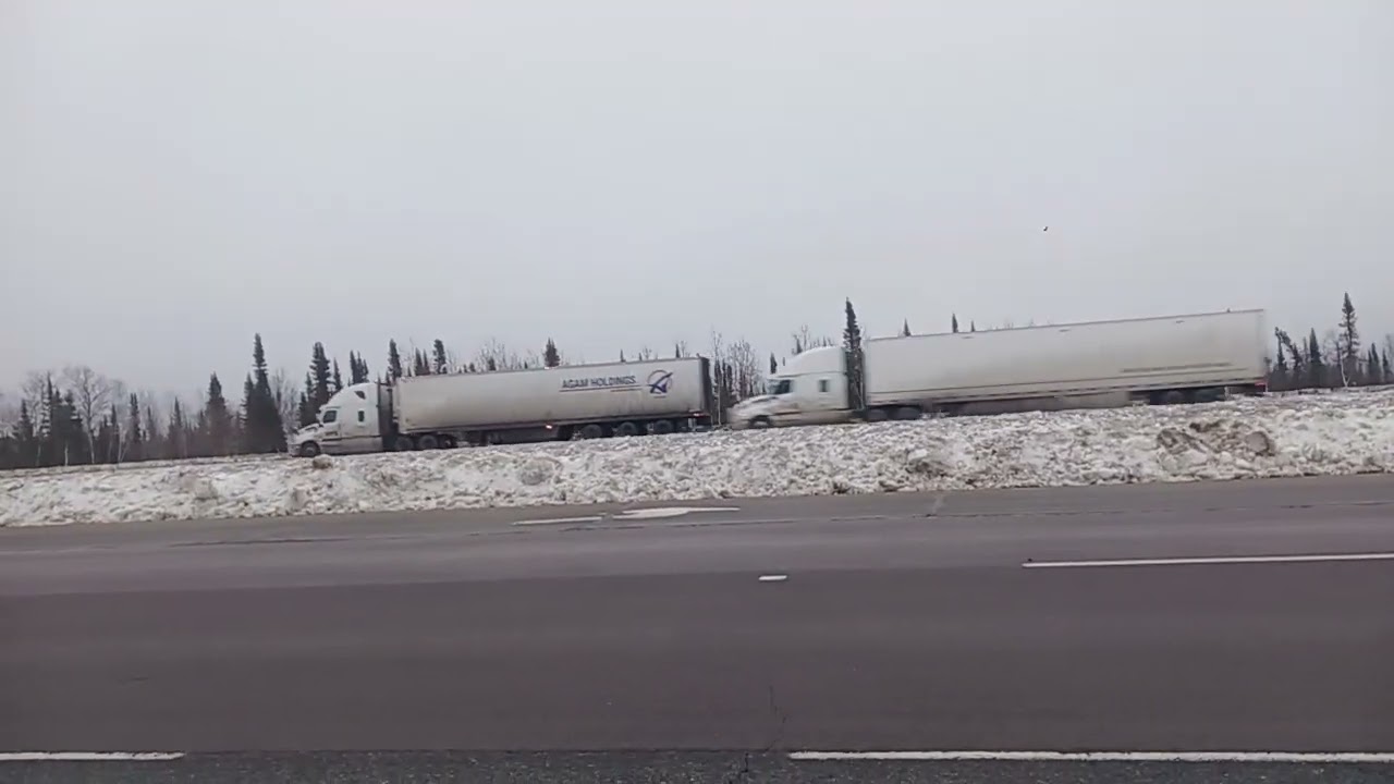 Highway 11/17 in Shuniah: A Dangerous Walk Near the Truck Stop