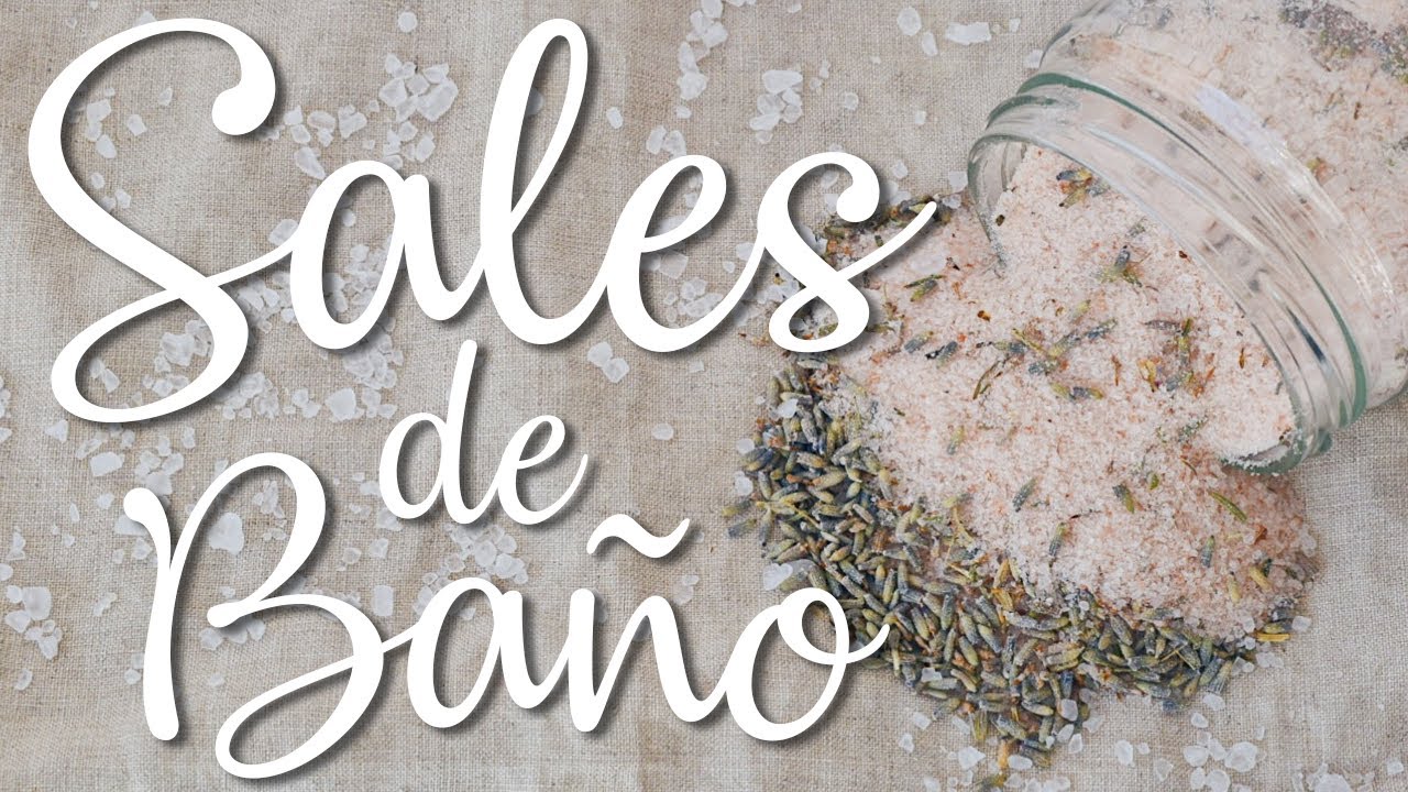 🛀🏽 Cómo hacer SALES de BAÑO 🧂 | Cosmética Natural
