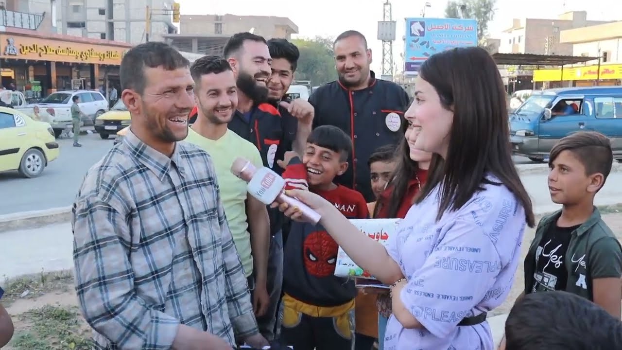 جاوب و اربح مع نوجين محمد الحلقة ( 4 ) في الحسكة حي الصالحية