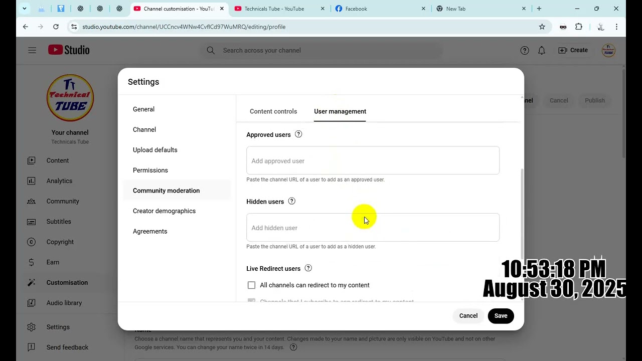 How To Use Community Moderation Settings on @TechnicalsTube YouTube Channel | Step-by-Step Guide2025