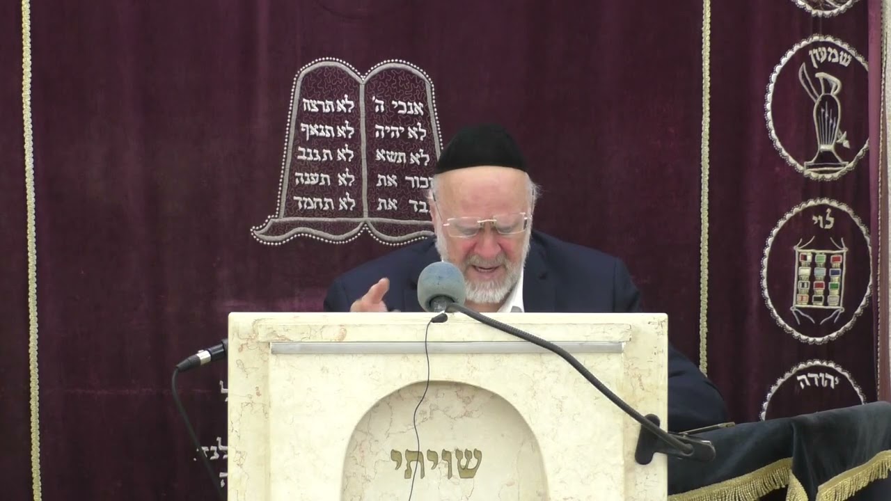 הרב ברוך רוזנבלום - פרשת נשא התשפ