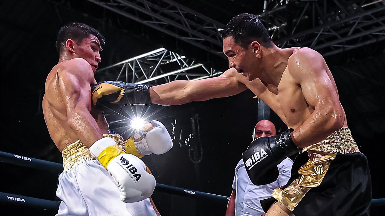 Asadkhuja Muydinkhujaev (UZB) vs. Dulat Bekbauov (KAZ) IBA Champions Night Phuket 2023 (71kg)