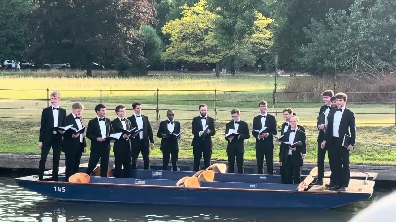 Singing on the river, King’s college, Cambridge #2025 #cambridge #kingscollege Part 2
