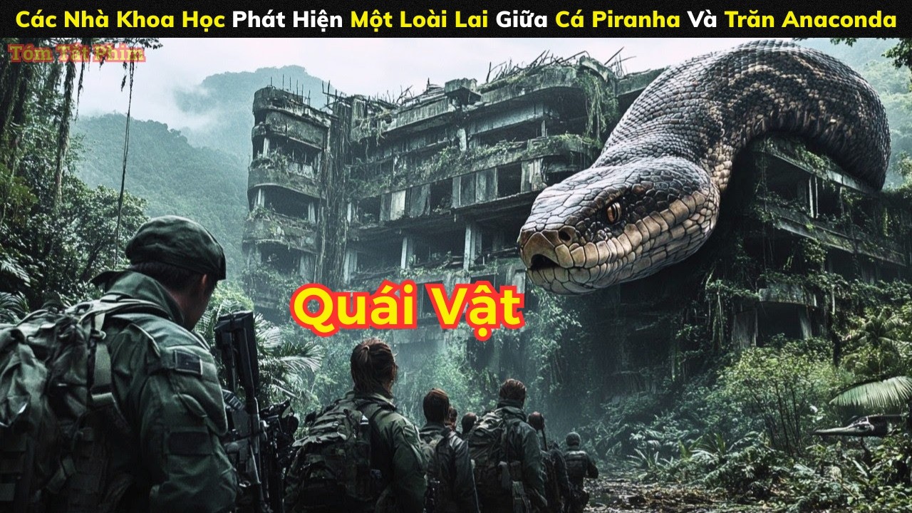 [Review Phim] C&aacute;c Nh&agrave; Khoa Học Ph&aacute;t Hiện Một Lo&agrave;i Lai Giữa C&aacute; Piranha V&agrave; Trăn Anaconda