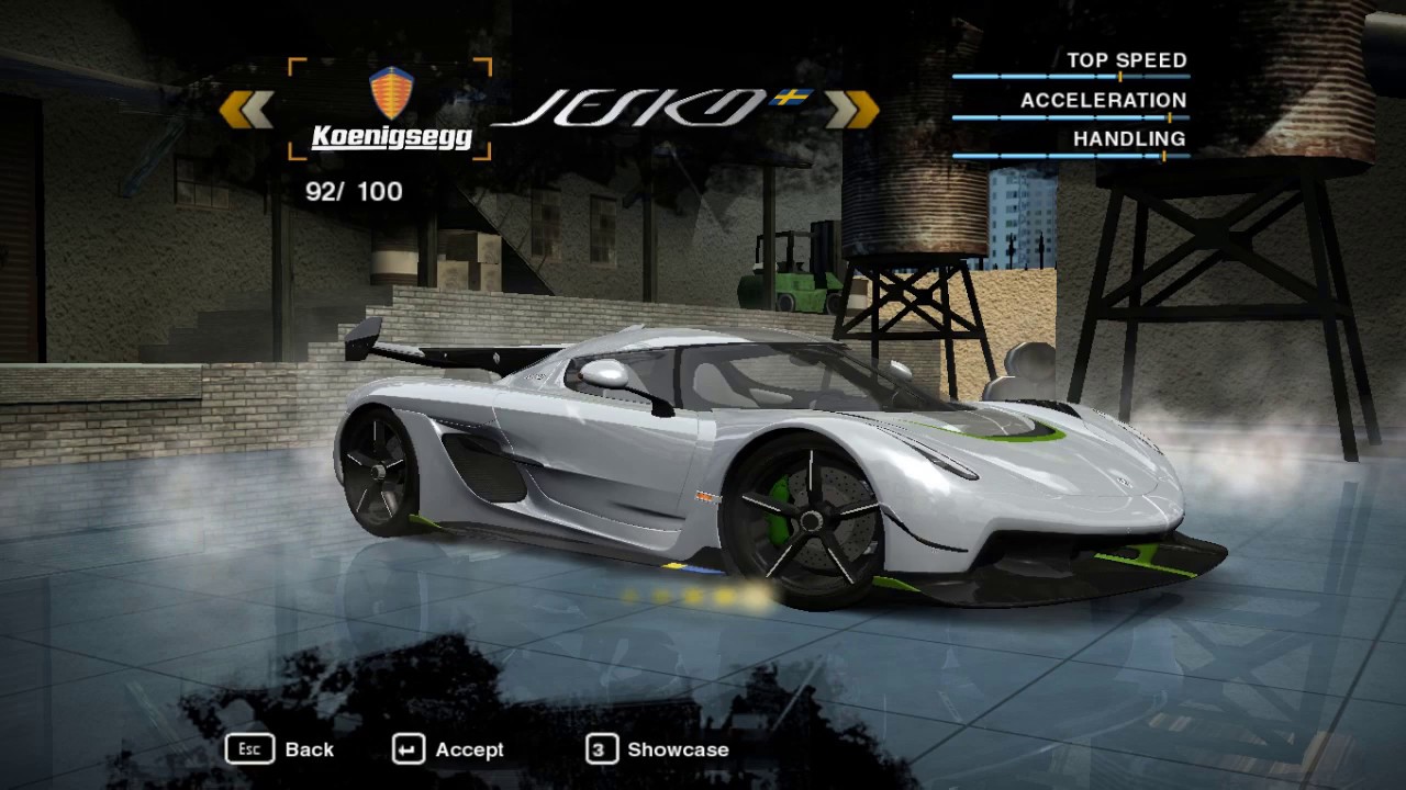 [NFSMW] Koenigsegg Jesko