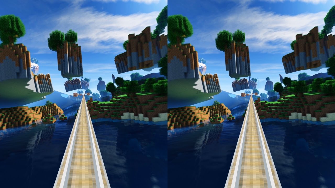 Minecraft Acid Interstate V3 - 3D Cross-Eye Edition