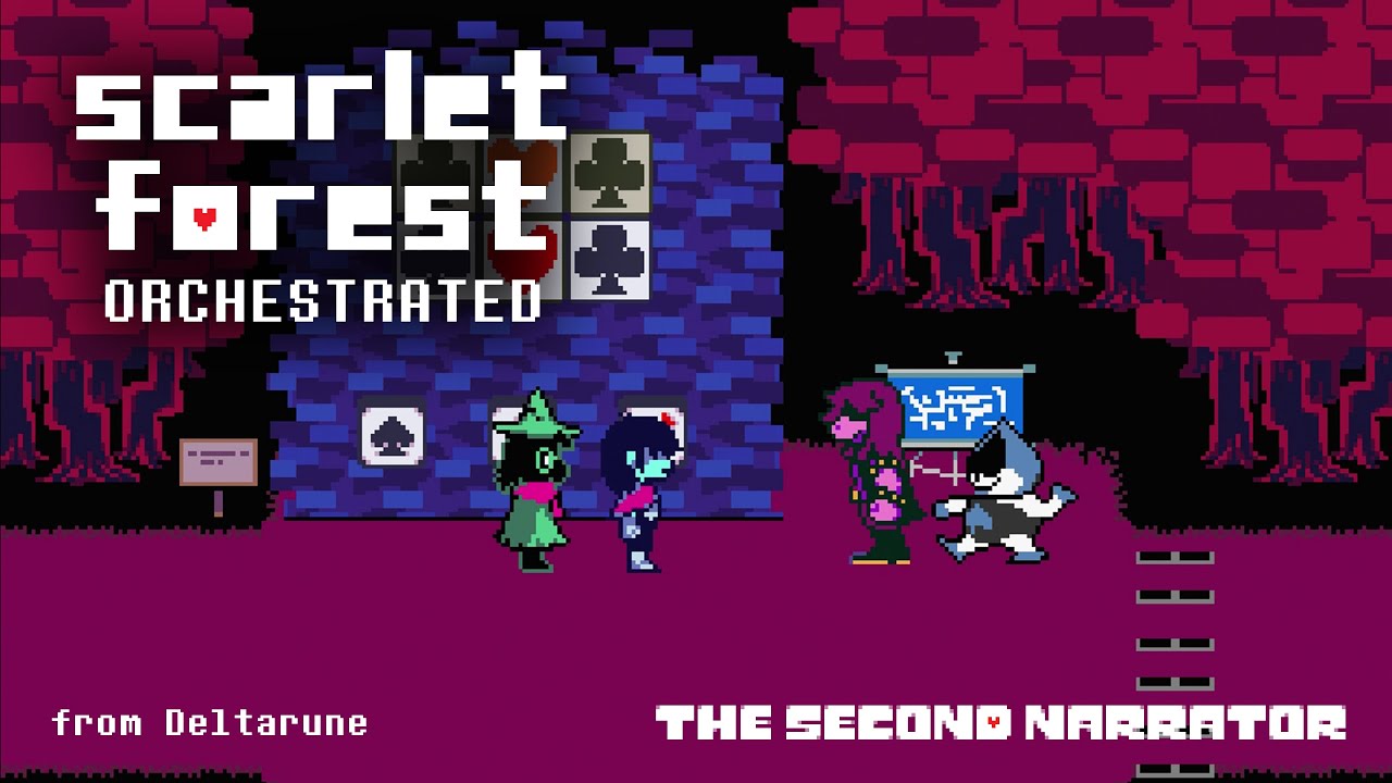 DELTARUNE Orchestrated - Scarlet Forest
