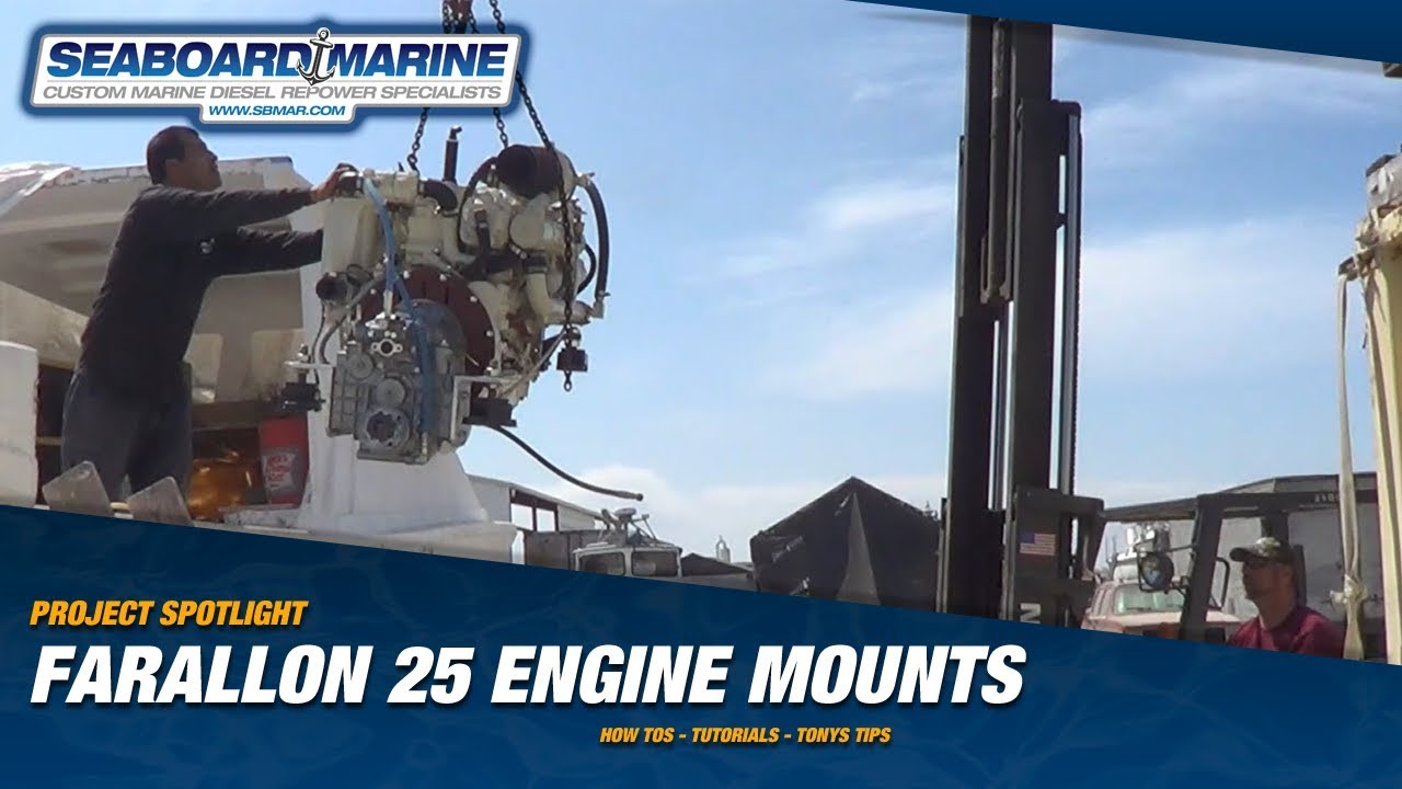 Project Spotlight: Farallon 25 Engine Mounts