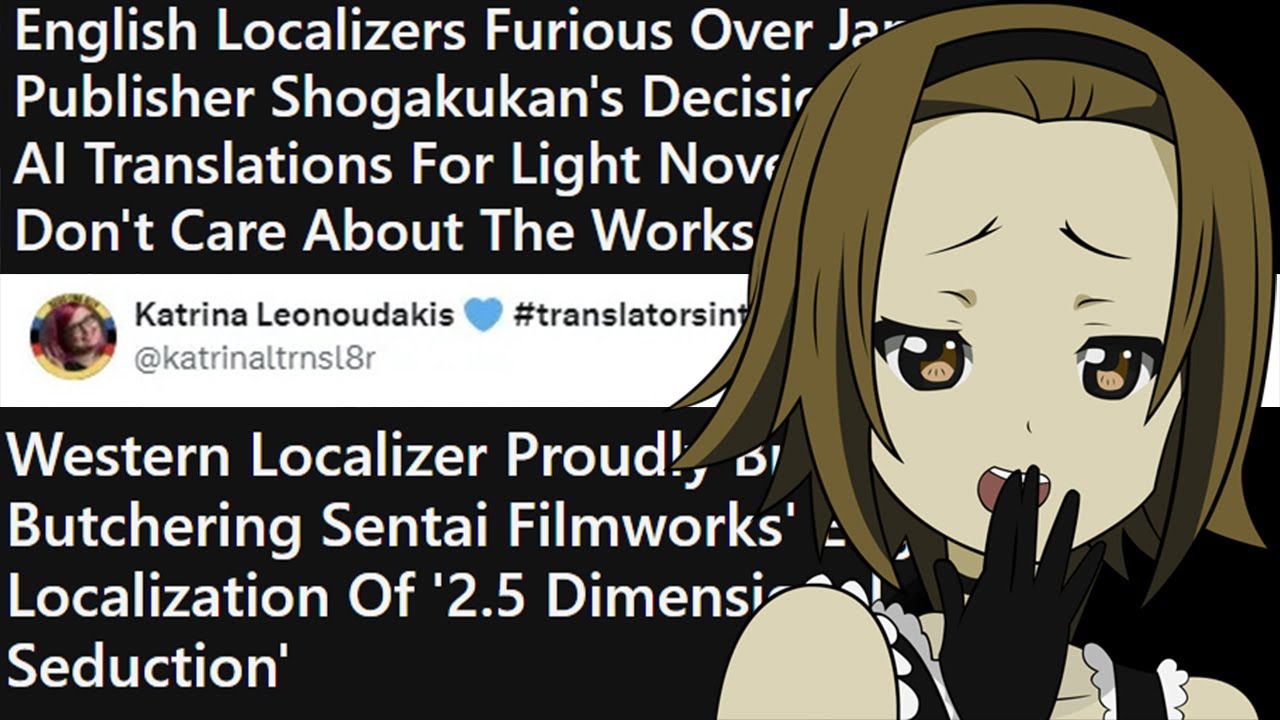 Localizers Brag About Butchering Translations for New Anime and Then Get Replaced by AI