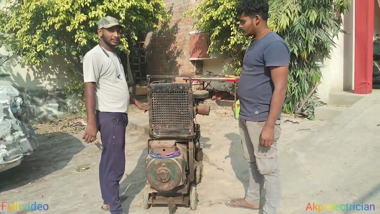 5 KV generator ka ready water fitting akp electrician####electricianlife #new  #terendingviral 
