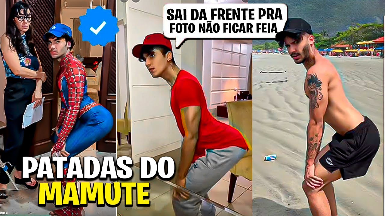 MELHORES VÍDEOS DA DANCINHA DA COLUNA DO MAMUTE CONGELADO - TENTE NÃO RIR