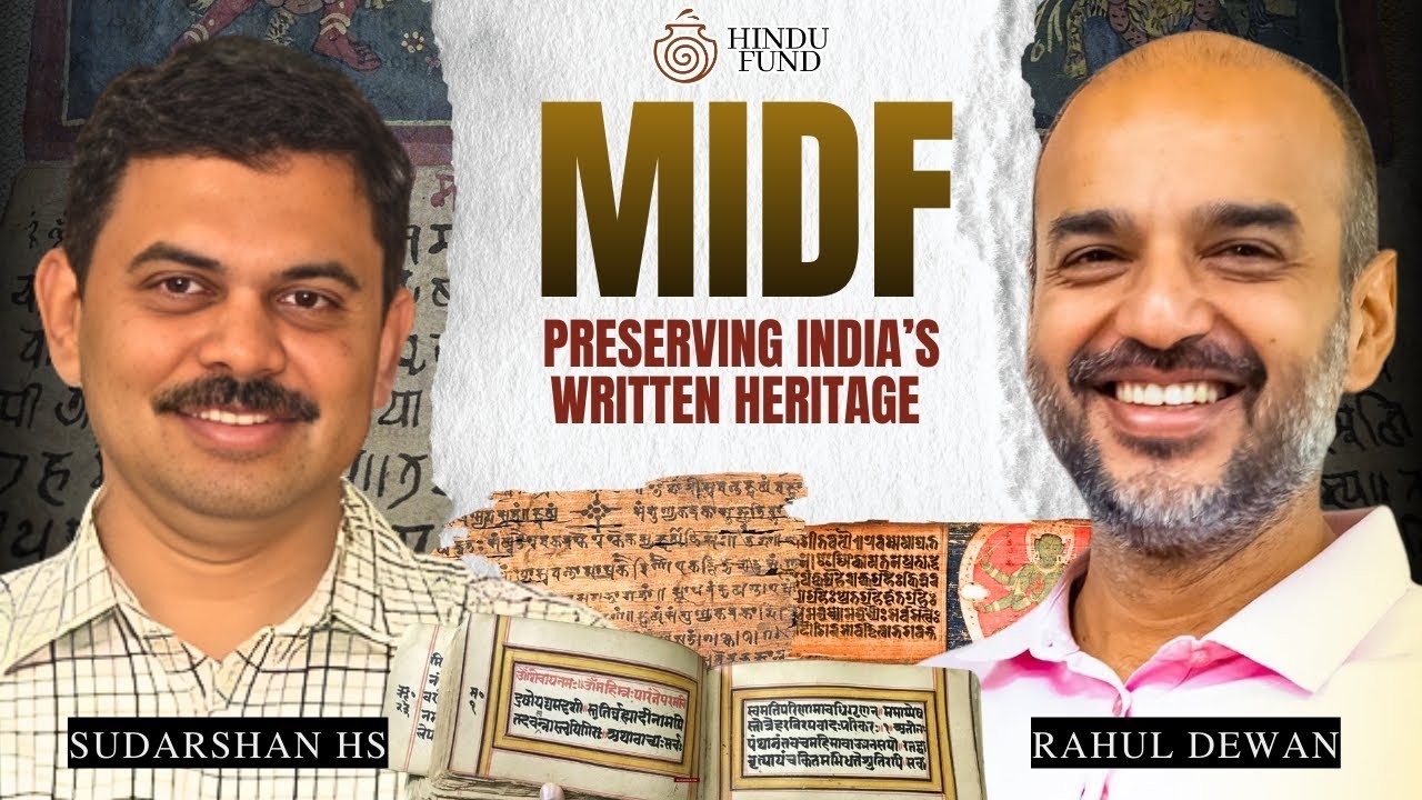 India's Manuscripts at Risk: Preserving Written Heritage | Sudarshan HS | Rahul Dewan