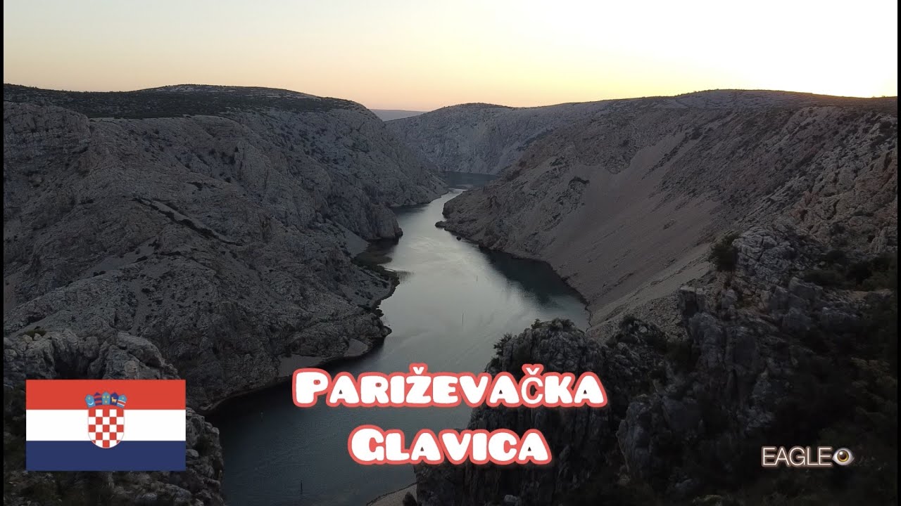 Widok z drona: Parizevacka Glavica, Chorwacja