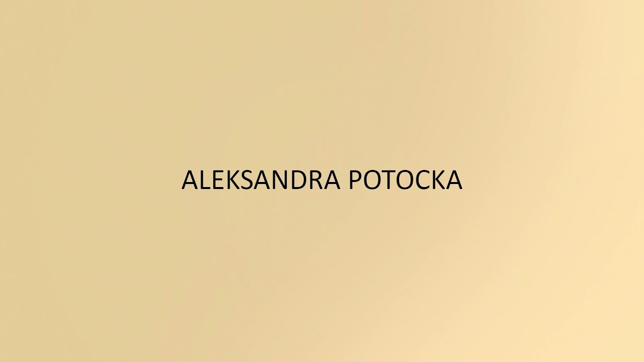 Aleksandra Potocka (Postacie Wilanowa, napisy, PJM)