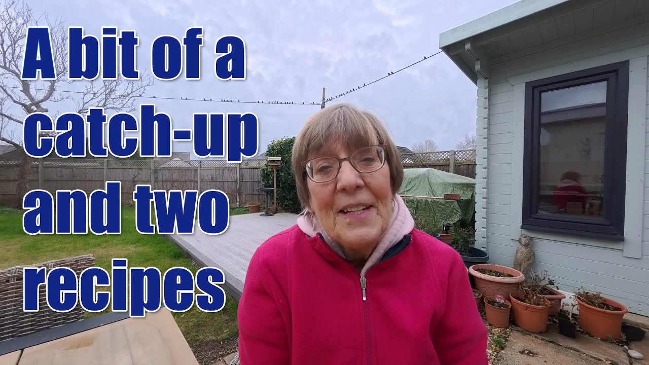 A bit of a catch up and two recipes