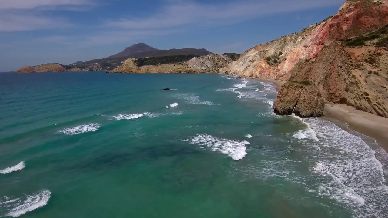 Milos island - Firiplaka.(Xiaomi mi Drone 4k)