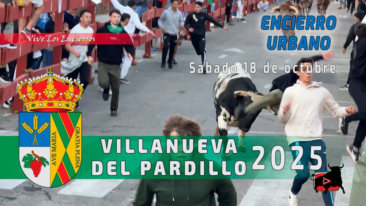 ENCIERRO VILLANUEVA DEL PARDILLO 18/10/25