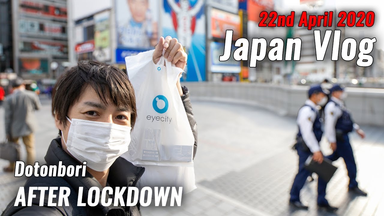 [Osaka Vlog] Dotonbori Street Walk After Lockdown, Cheapest Super Market 