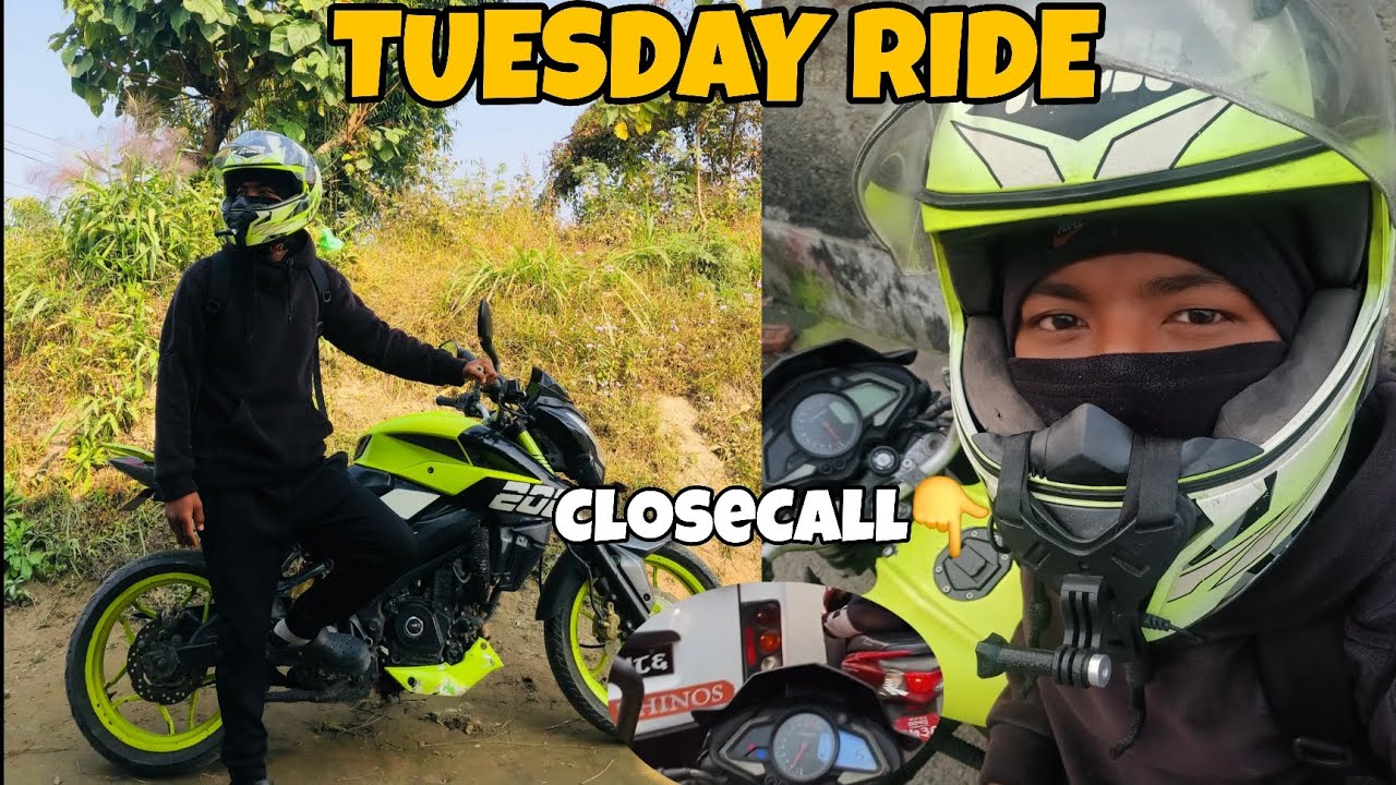 Close Call🥵||Teusday Ride||Ritesh Vlog||