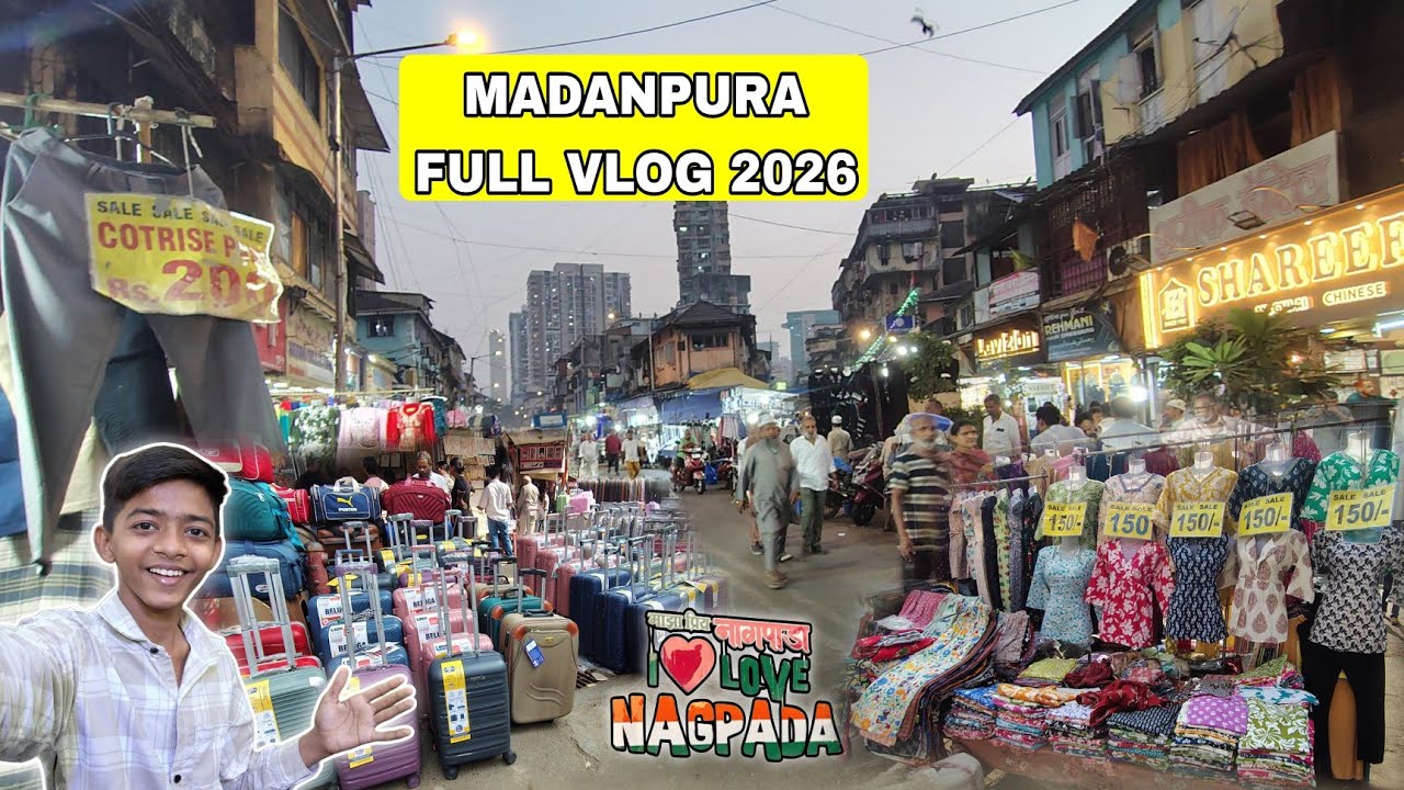 Mumbai Madanpura Full Vlog | Badi Masjid, Umar Rajjab School, Maulana Azad Road, Ashadham Colony