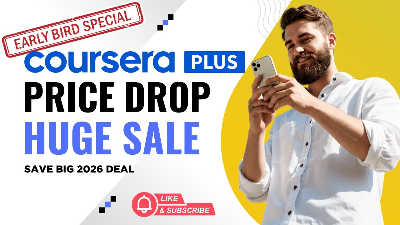 Coursera Price Drop 2026 | Huge Sale on Coursera Plus Explained