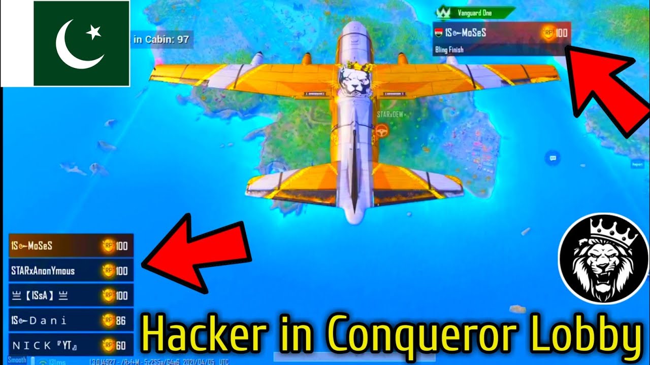 Hacker in Conqueror Lobby - Star ANONYMOUS
