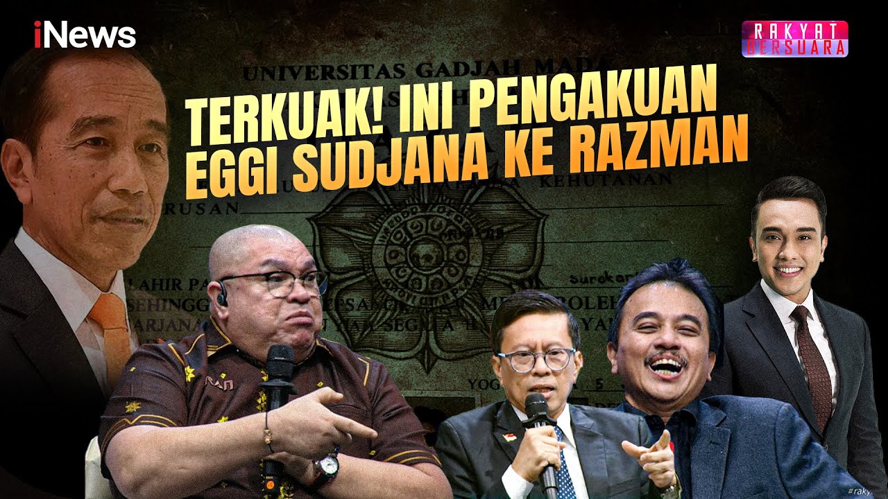 Terkuak Kronologi Pertemuan Eggi Sudjana dan Jokowi, Dibongkar Razman | Rakyat Bersuara 13/1