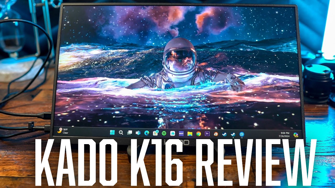 Kado K16 Portable Monitor Review - The Most Affordable Portable Monitor I've Reviewed!