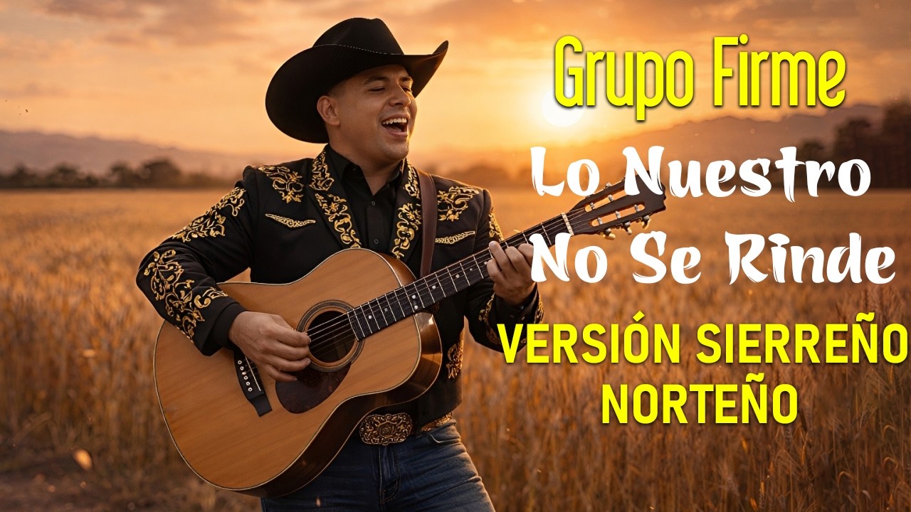 Grupo Firme - Lo Nuestro No Se Rinde, Aunque Te Hagas la Fuerte (Versión Sierreño Norteño en vivo)IA