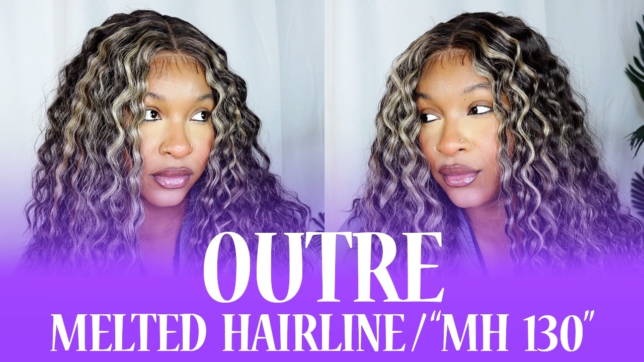 Парик Outre Melted Hairline Glueless HD Deep Lace Part Front Wig - MH 130 | EBONYLINE.COM