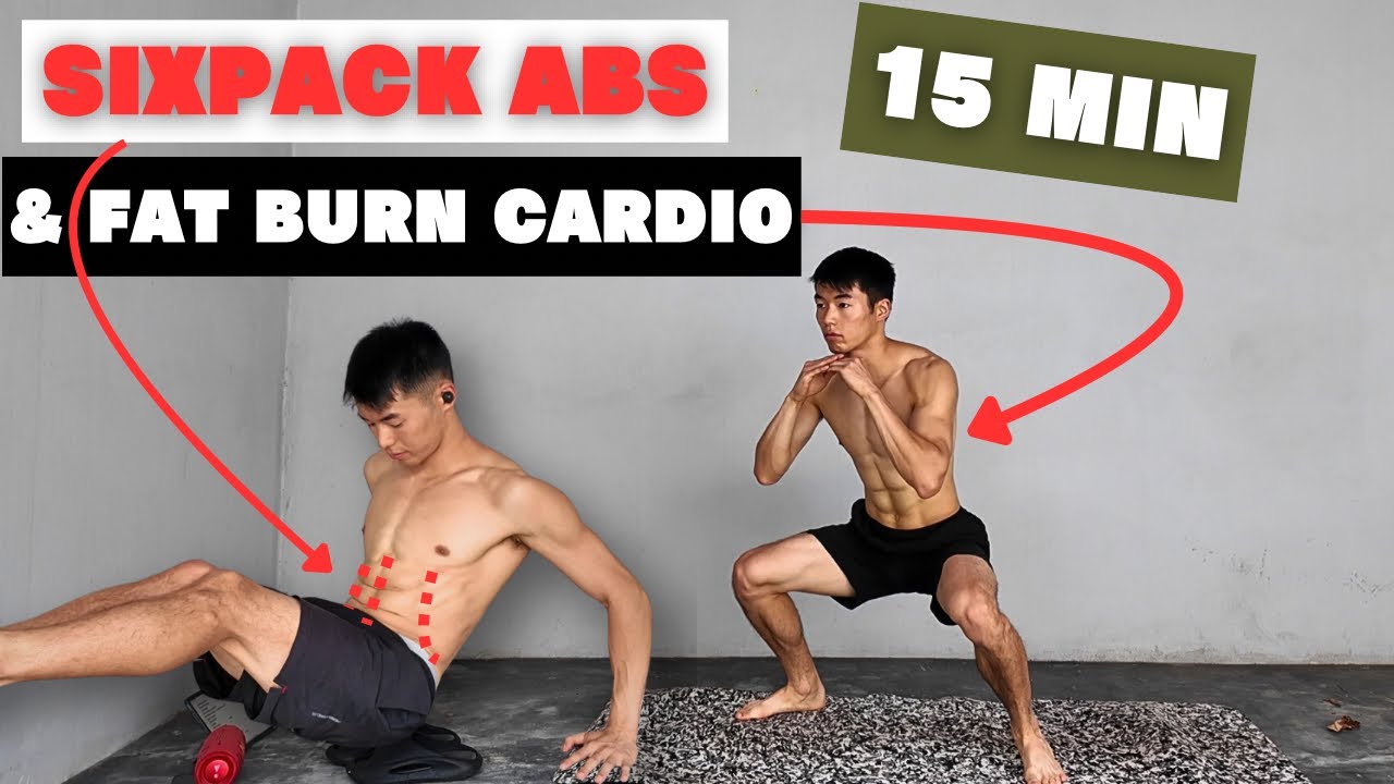 15 Minutos! Abdominales y Cardio para Quemar Grasa y Marcar Abdomen