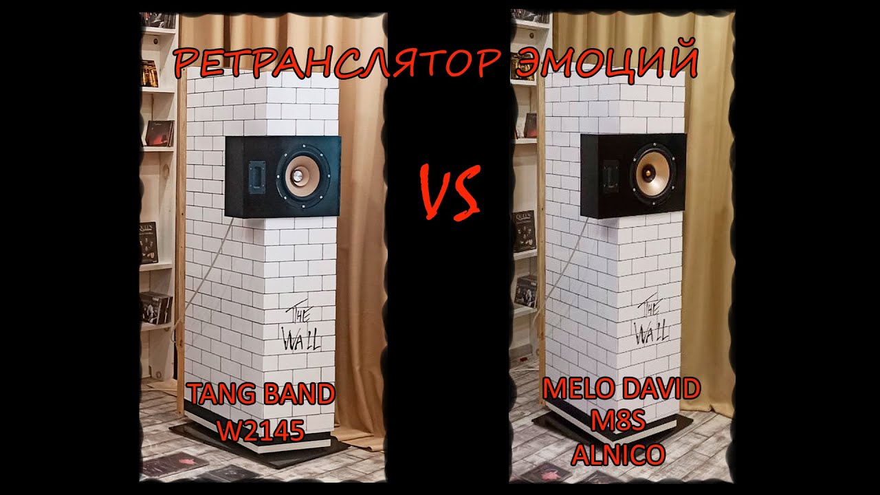 Ретранслятор эмоций! MeloDavid M8S Alnico VS Tang Band W2145