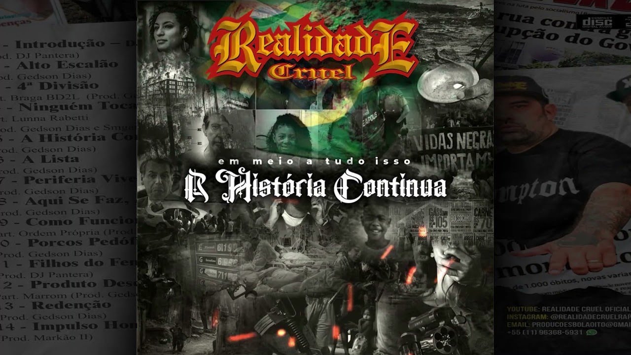 REALIDADE CRUEL - CD COMPLETO - EM MEIO A TUDO ISSO 