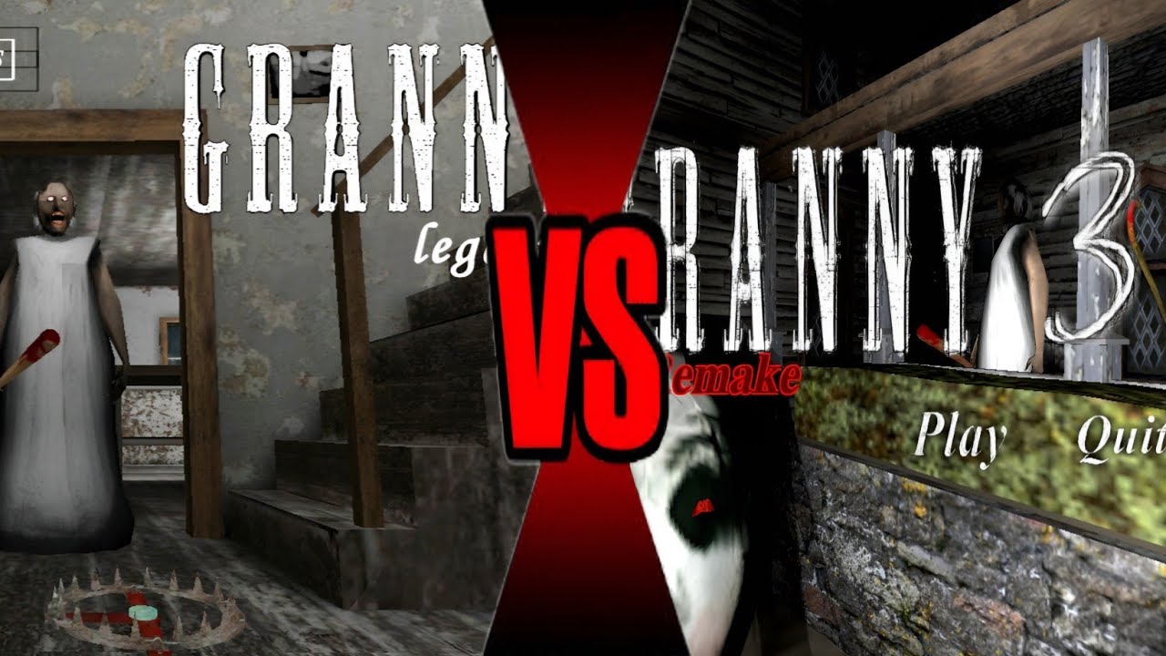 Granny Legacy Vs Granny 3 Remake