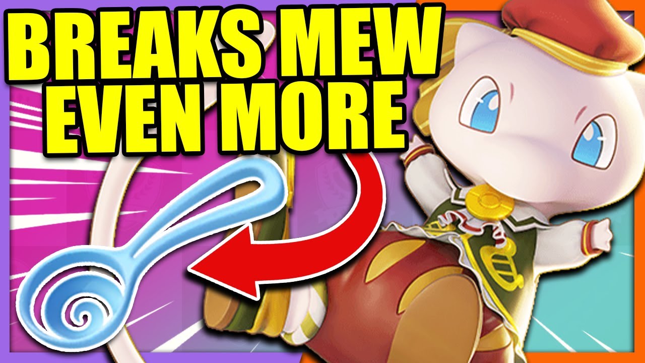 They found a way to make MEW even more BROKEN | Pokemon Unite
