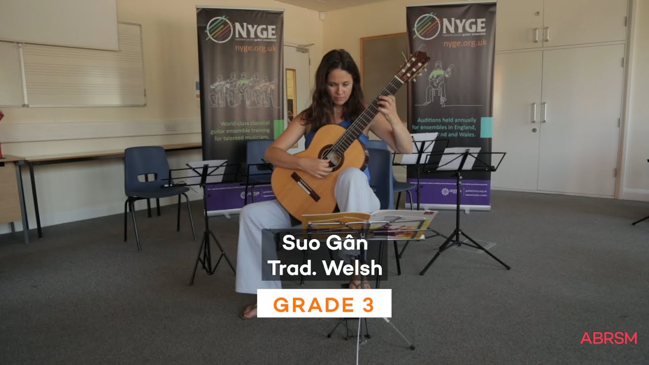 Suo Gân, Trad.Welsh | Grade 3 Guitar – Helen Sanderson