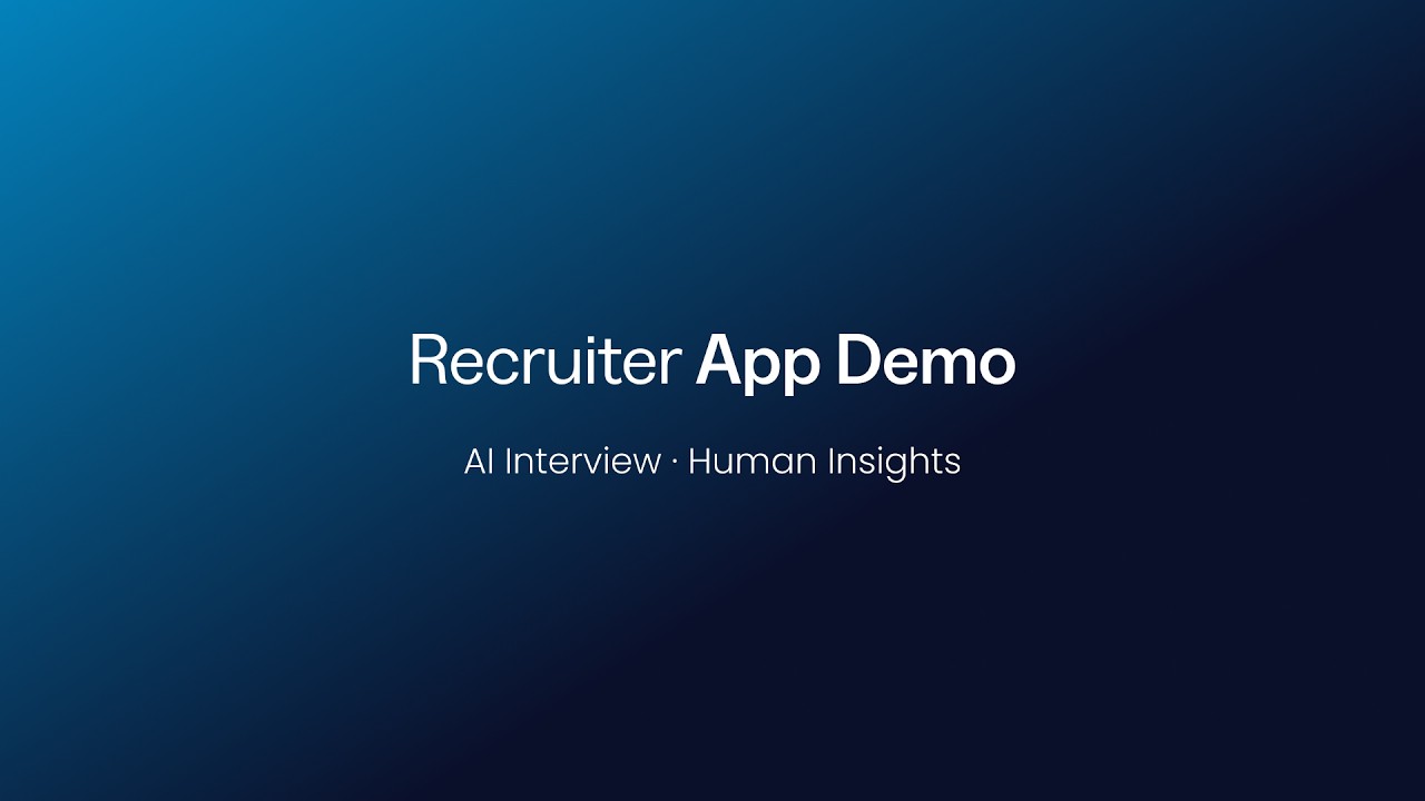 Kautilai Recruiter App Demo | AI-Powered Video Interview & Automated Recruitment Platform