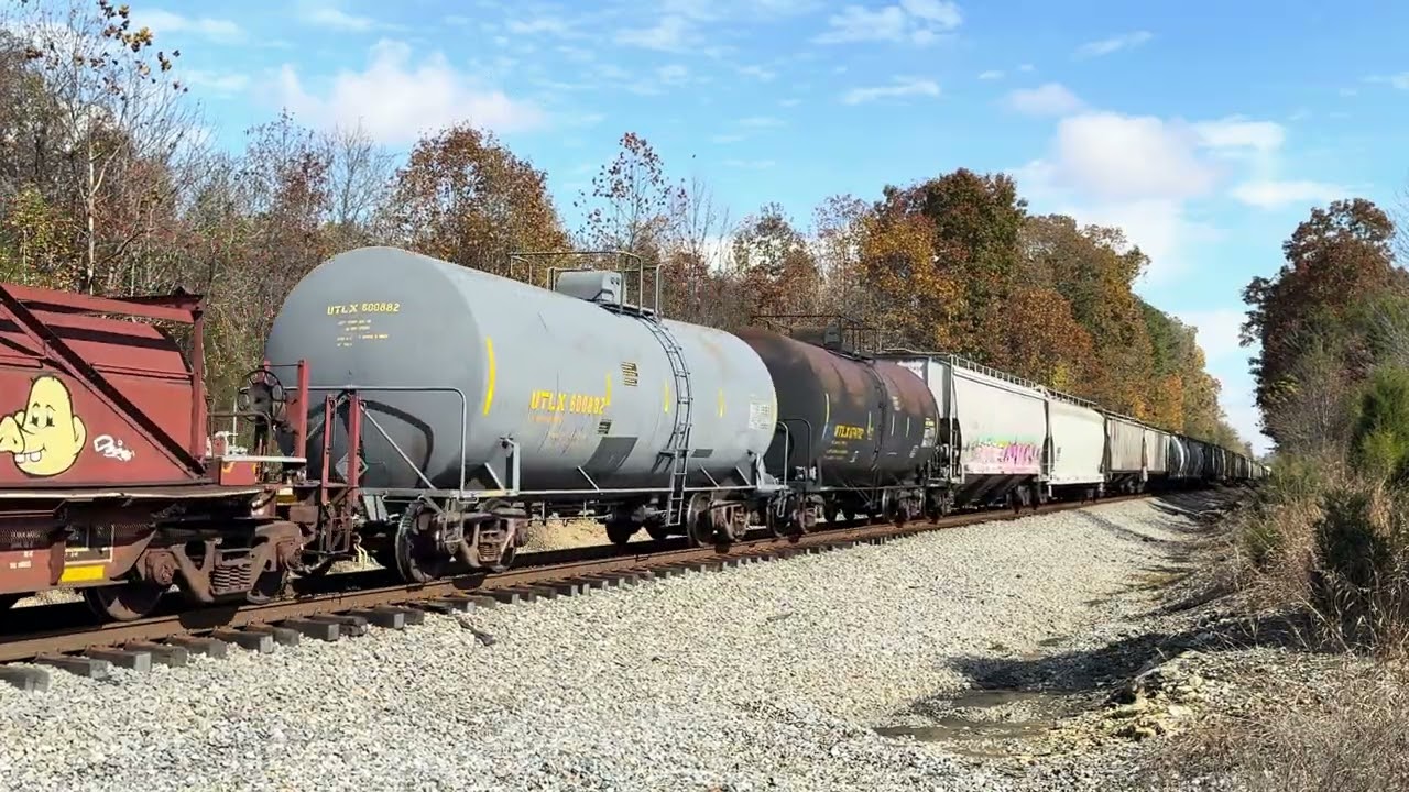 Norfolk Southern 173 heading South thru North Spring City, TN.