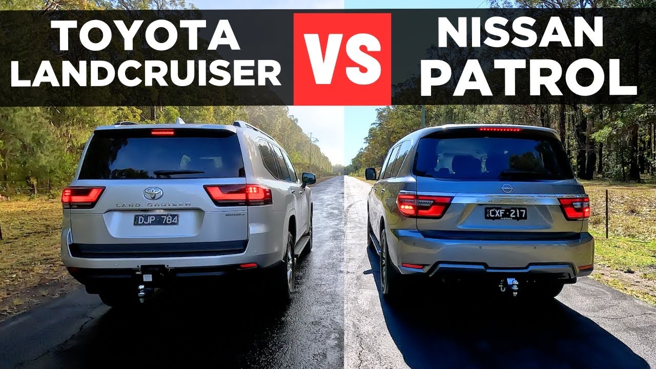 Drag Race: 2025 Toyota LandCruiser vs Nissan Patrol – 0-100 & detailed comparison