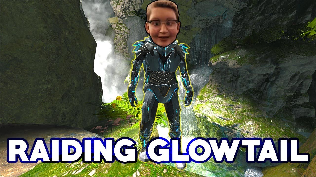 SOLO RAIDING THEIR GLOWTAIL CAVE - ARK Asia Ep. 8