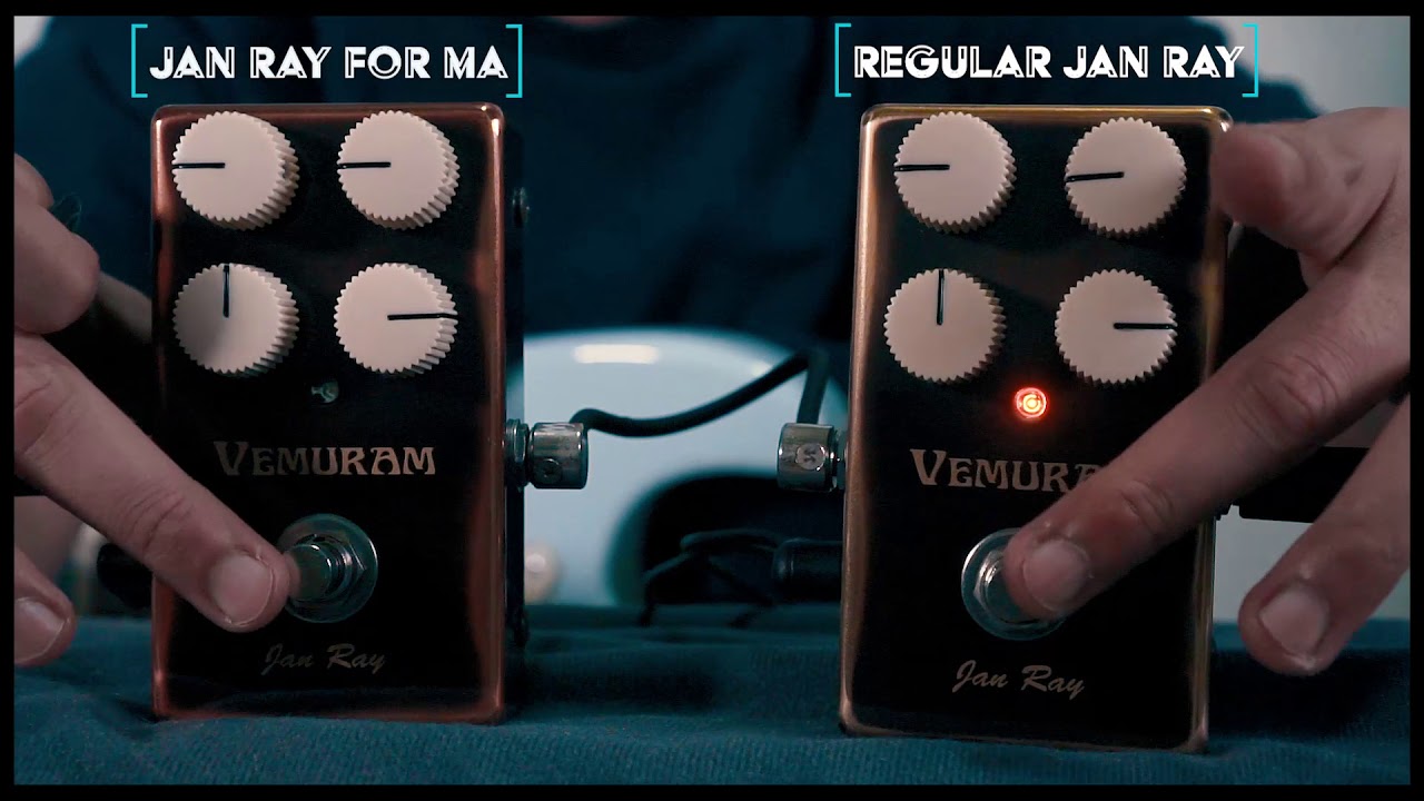 Vemuram Jan Ray for MA & Regular Jan Ray | What's Your Choice? |