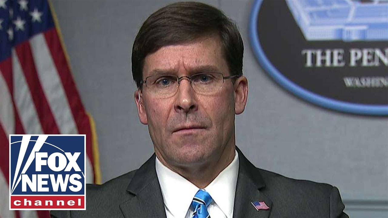 Esper: Iran will face 'severe response' if U.S. is challenged