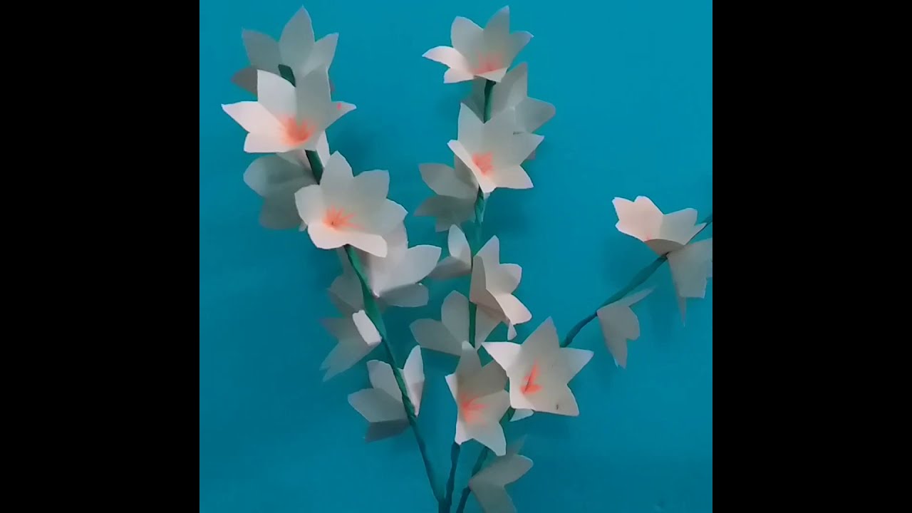 DecorativeFlower_ using paper/Handmade DIY paper flower_easyToFlowerMaking/easy to flower making