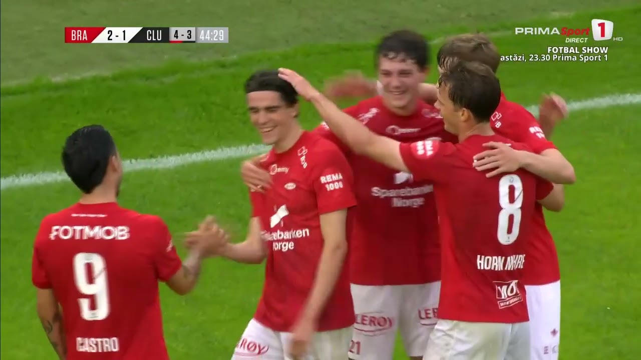 REZUMAT. Brann - &rdquo;U&rdquo; Cluj 3-1. Ardelenii luptă eroic şi lasă o amprentă pozitivă