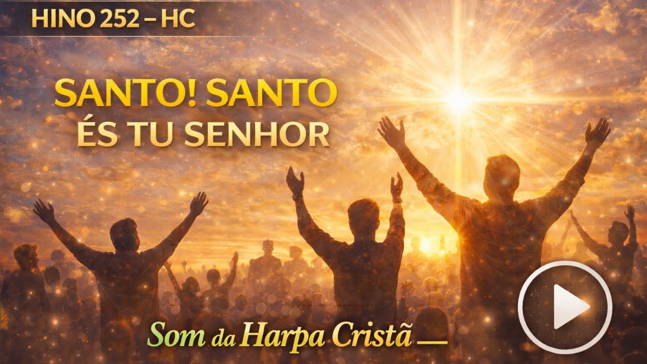 Santo, Santo És Tu, Senhor – Harpa Cristã 252 | Hino de Adoração e Louvor a Jesus