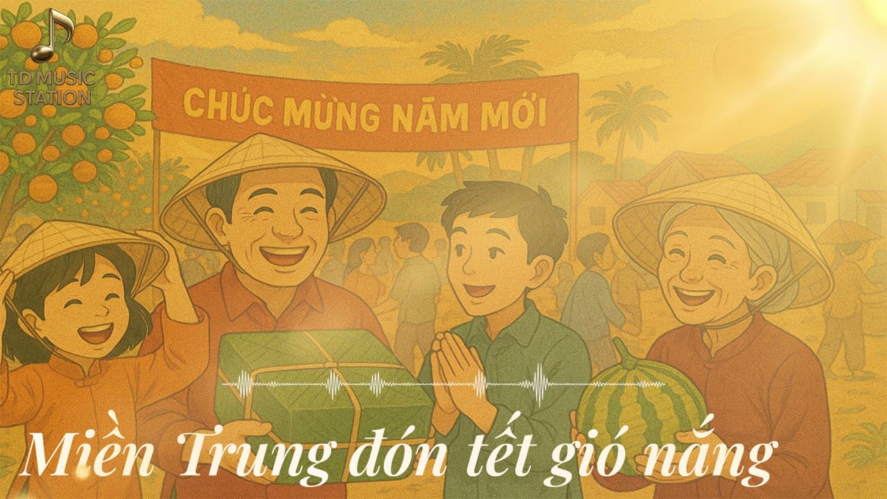 Miền Trung Đón Tết Gió Nắng | Electro-Pop Trống Cơm • Xuân Ấm Áp & Kiên Cường Đón Mùa Mới