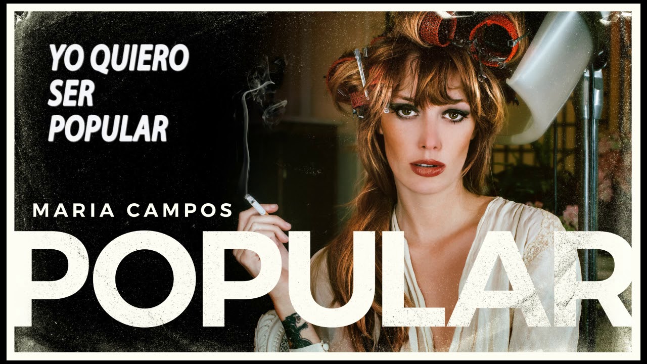 Popular - Maria Campos (LYRIC VIDEO)