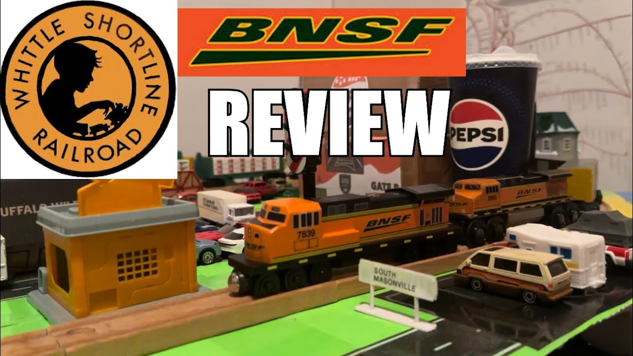 ОБЗОР WHITTLE SHORTLINE BNSF H3 C44 🚂